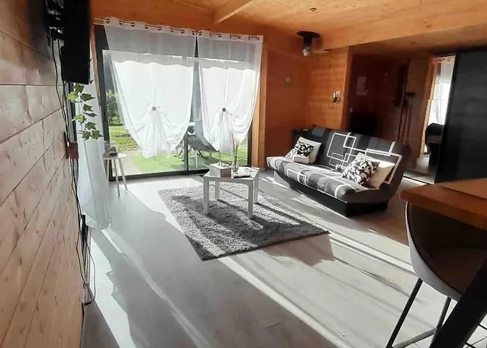 Le Des Buch Avec - Terrasse - Parking - Clim - Wifi شاليه Sanchey