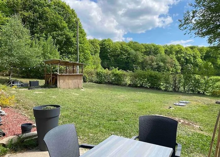 Le Des Buch Avec - Terrasse - Parking - Clim - Wifi Dağ evi Sanchey