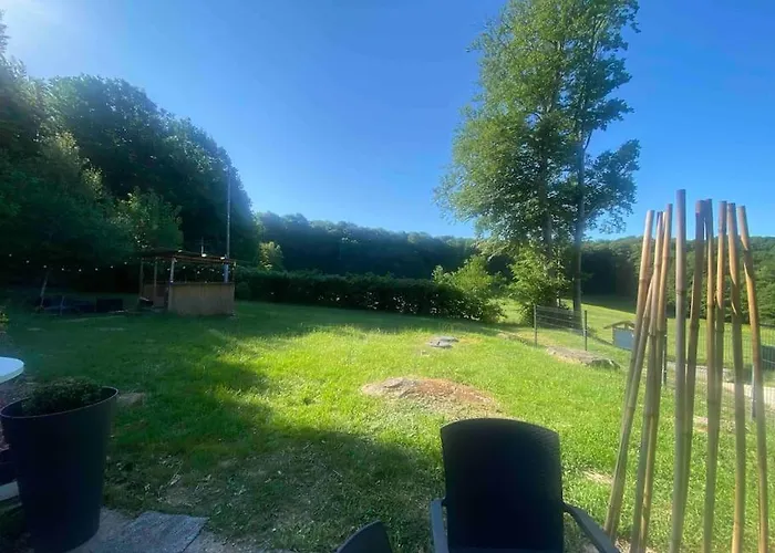 Le Des Buch Avec - Terrasse - Parking - Clim - Wifi Dağ evi