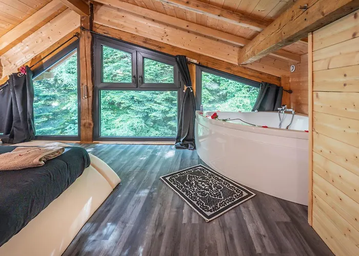 Le Des Buch Avec - Terrasse - Parking - Clim - Wifi شاليه Sanchey