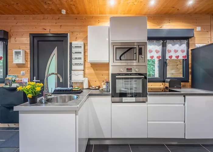 Le Des Buch Avec - Terrasse - Parking - Clim - Wifi شاليه Sanchey